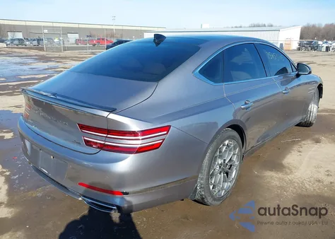 2022 Genesis G80 2.5T Awd z USA, uszkodzony, nr VIN KMTGB4SC2NU132461